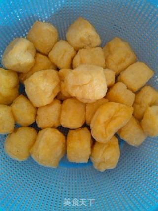 酿豆腐的做法步骤：1