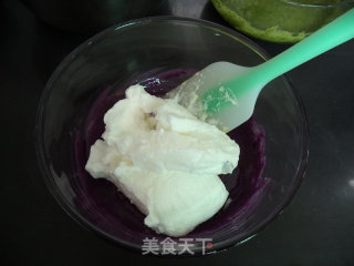 三色奶油蛋糕的做法步骤：7
