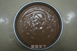 8寸可可戚风的做法步骤：12
