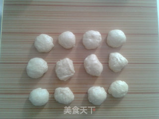 松软快捷的甜面包——小排包的做法步骤：2