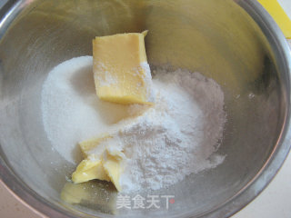 奶油泡芙甜酥饼的做法步骤：1