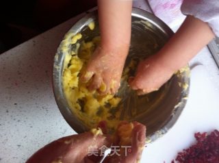蔓越梅饼干（淡甜）的做法步骤：2