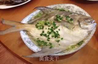 葱油鲳鳊鱼的做法步骤：9