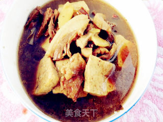 五花肉冻豆腐的做法步骤：8