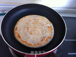 烫面葱油饼的做法步骤：8