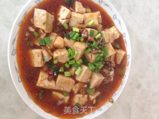 麻婆豆腐的做法步骤：12