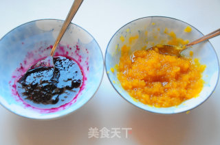 蓝莓香橙山药的做法步骤：10