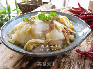 肉丝白菜的做法步骤：14