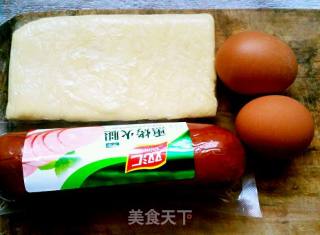 火腿鸡蛋派的做法步骤：1