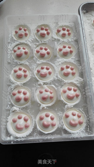猫爪棉花糖的做法步骤：15