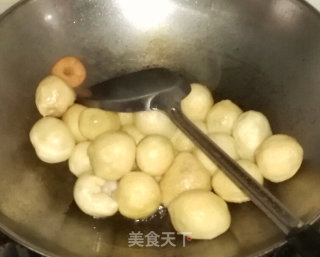 木耳面筋的做法步骤：4