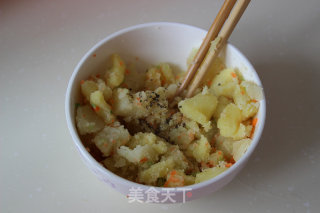 蔬菜鱿鱼圈的做法步骤：4