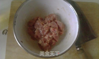 葱爆梅肉的做法步骤：5