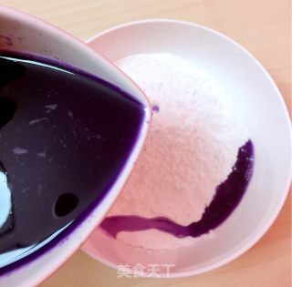 五彩豆沙汤圆的做法步骤：5