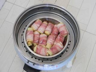 培根豆皮卷的做法步骤：5