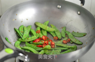 蒜香荷兰豆的做法步骤：6