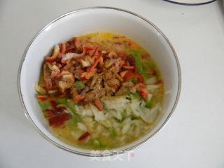 双椒蛋羹的做法步骤：3