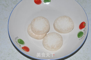 黑椒大虾配香煎杏鲍菇的做法步骤：3