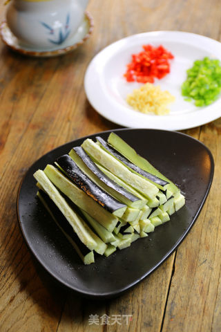 蒸淋茄子的做法步骤：2