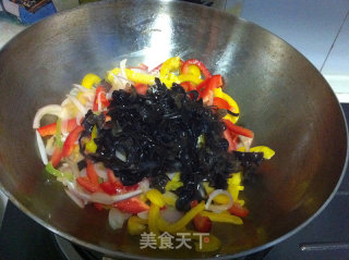 素炒菜的做法步骤：8