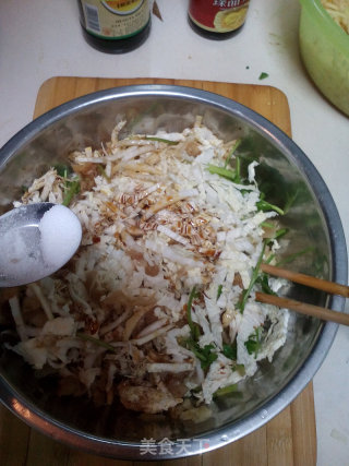 白菜拌海蜇的做法步骤：8