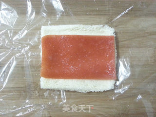 儿童餐——黄金吐司卷的做法步骤：11