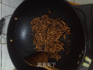 京酱肉丝的做法步骤：3