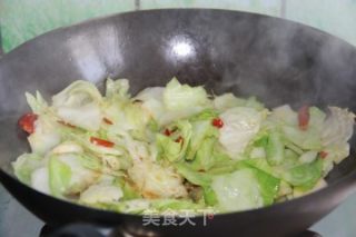 手撕包菜的做法步骤：5