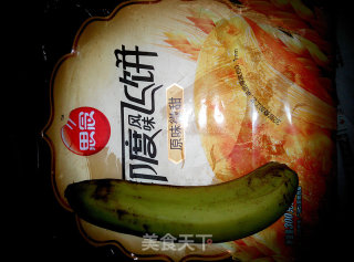 香蕉薄饼的做法步骤：1