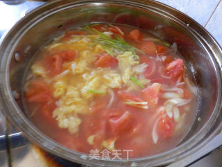 西红柿鸡蛋汤的做法步骤：9