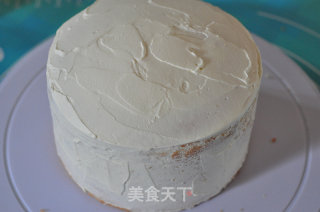 奶油霜花束蛋糕的做法步骤：16