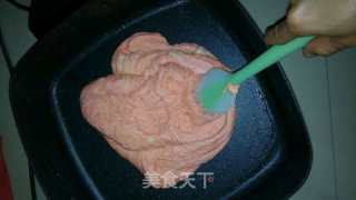 粉色花生牛扎糖的做法步骤：5