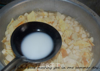 蛋皮豆腐羹的做法步骤：9