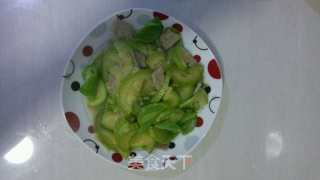 西葫芦炒肉的做法步骤：5