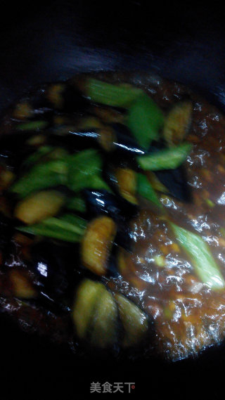 肉段烧茄子的做法步骤：7