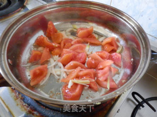 西红柿鸡蛋捞面的做法步骤：7