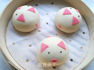 小猪红糖包——萌你没商量！的做法步骤：15