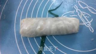 素包菜卷的做法步骤：10