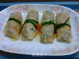 素包菜卷的做法步骤：11
