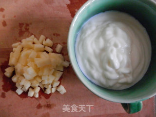 苹果酸奶昔的做法步骤：2