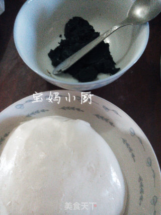 黑芝麻彩色汤圆的做法步骤：5
