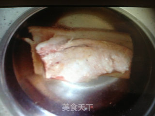腊腌菜扣肉的做法步骤：3