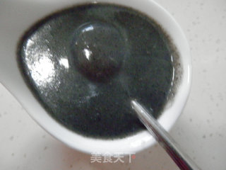 黑芝麻糊汤元的做法步骤：4