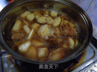 排骨烧土豆的做法步骤：8