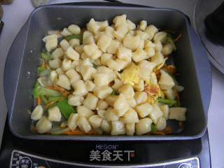 素炒疙瘩的做法步骤：10