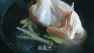 葱油鸡丝面的做法步骤：1