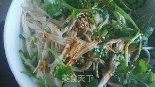 葱油鸡丝面的做法步骤：16