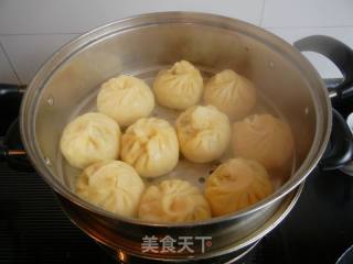 玉米面萝卜馅包子的做法步骤：18