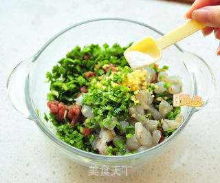 元宵节必吃喜庆三鲜元宝饺子的做法步骤：5