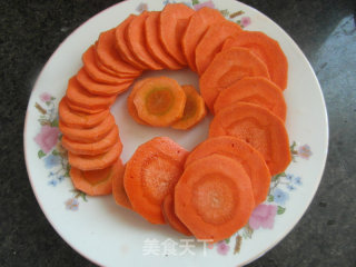 胡萝卜爱心汤圆的做法步骤：2